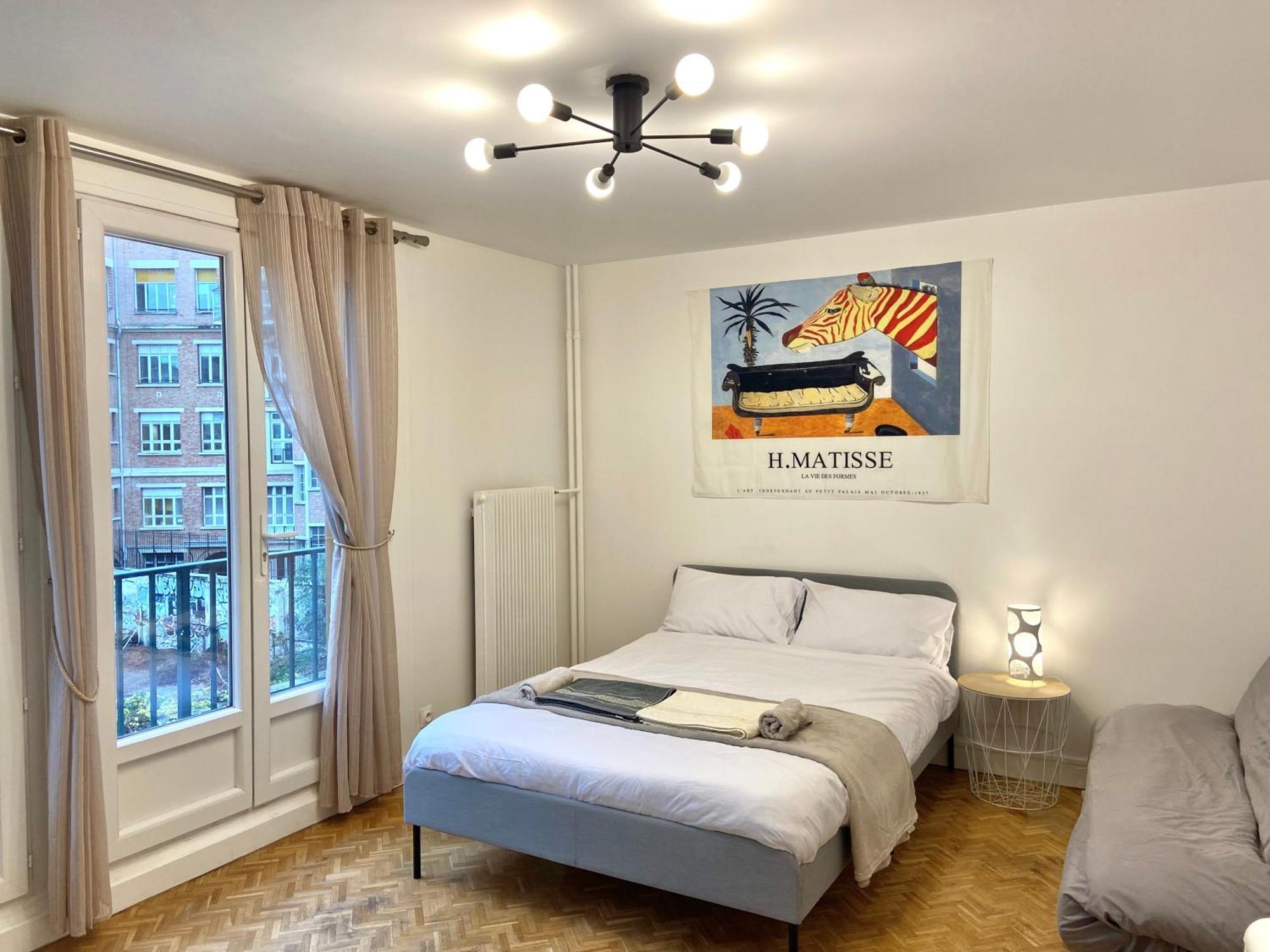 Ferienwohnung Paris: Agreable Chambre D'Un Grand Artiste Exterior foto